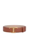 Tod's Women's Reversible Belt | Size 90 | Xcwtsb10100 In Brown