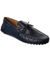 Tod's Tods City Gommani Leather Loafer In Multi