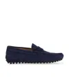 Tod's City Gommino Driving Shoes In Blue