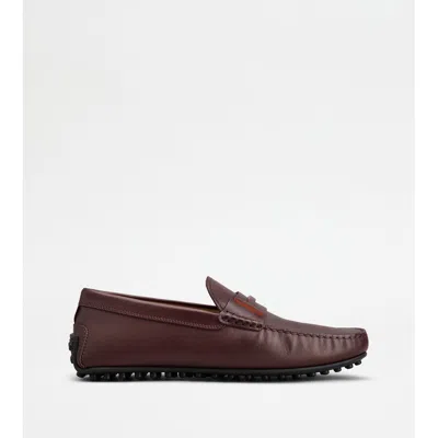 Tod's Loafers In Red