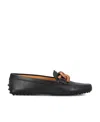 Tod's Kate Commino Chain-link Driving Shoes In Black