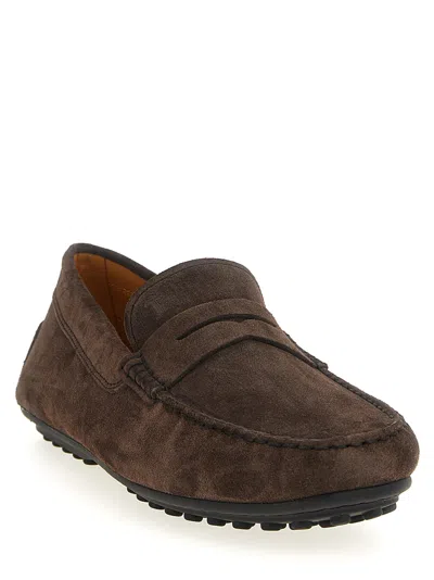 Tod's City Gommino Loafers Brown