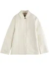 Tod's Classic-collar Virgin Wool Jacket In White