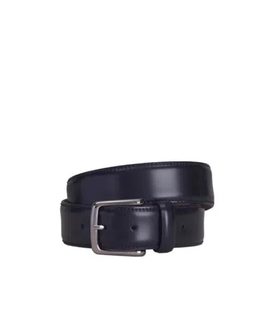 Tod's Classic Leather Belt In Black