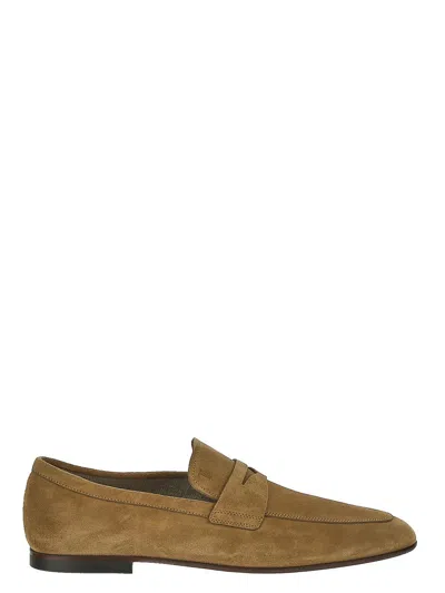 Tod's Classic Loafer In Brown