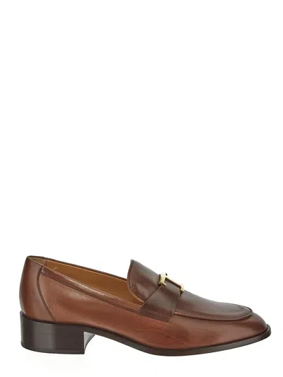 Tod's Classic Loafer In Brown