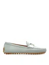 Tod's City Gommino Leather Loafers In Grey