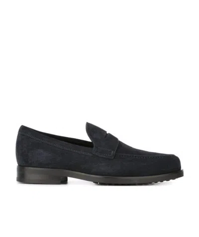 Tod's Classic Loafers In Black