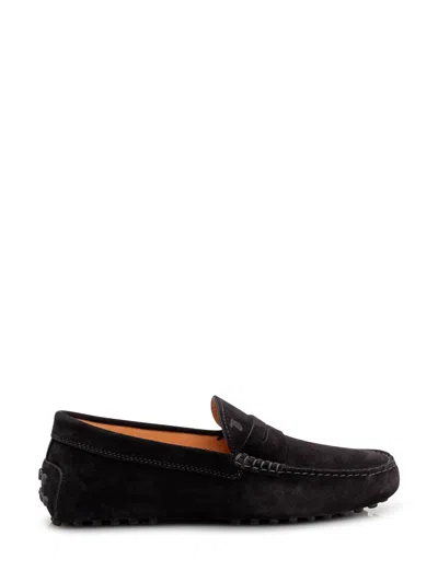 Tod's Tod`s Classic Rubber Loafers In Black