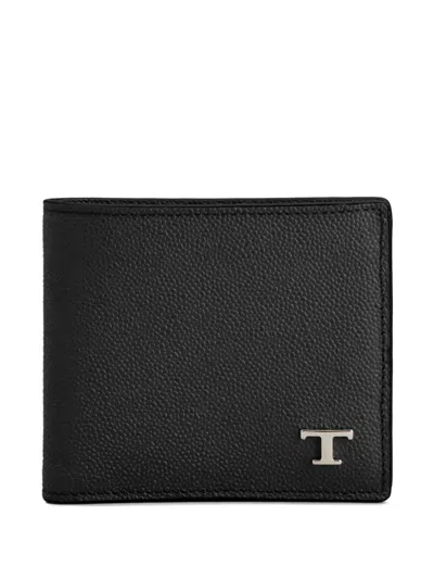 Tod's Classic Wallet With Coin Holder In Black