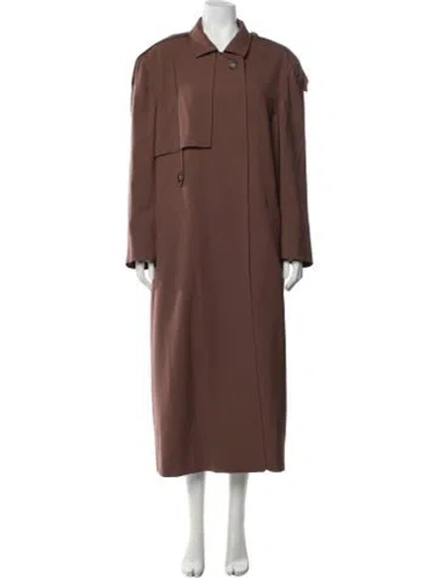 Pre-owned Tod's Coat In Brown