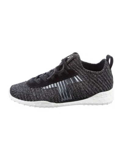Pre-owned Tod's Colorblock Pattern Sneakers In Multi