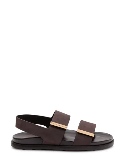 Tod's Tod`s Comfortable Footbed Sandals In Brown