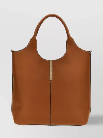 Tod's Compact 'ebr' Tote Bag
