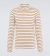 Tod's Cotton And Cashmere Sweater In Neve Nocciola