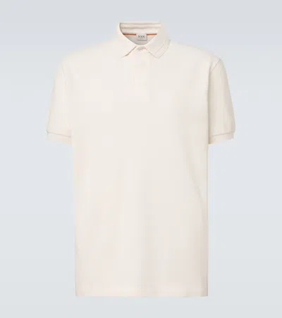 Tod's Cotton Piqué Polo Shirt In White