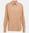 Tod's Cotton Shirt In Uvu M009