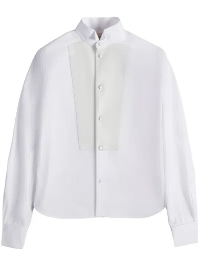 Tod's Cotton Shirt In White