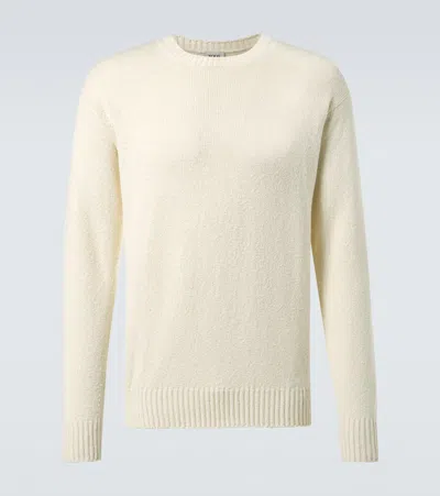 Tod's Cotton Sweater In Beige