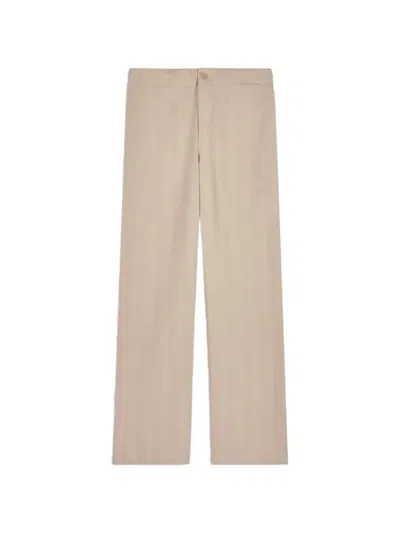 Tod's Coulisse Drawstring Trousers In Neutral
