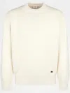 Tod's Crew-neck Sweater In Neutrals