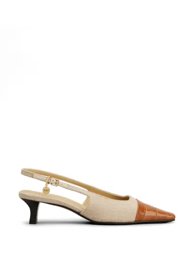 Tod's Crocodile-effect Strap Pumps In Multi