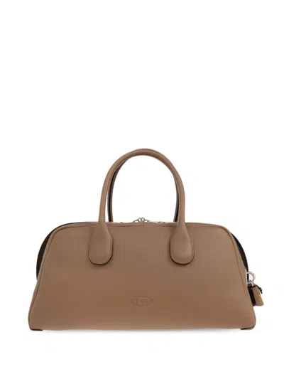 Tod's Darsena Tote Bag In Brown