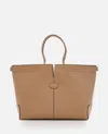 Tod's Dbm Shopping Bag In Beige