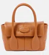 Tod's Dbr Small Leather Tote Bag In Neutrals