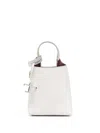 Tod's Debossed-logo Leather Mini Bag In White