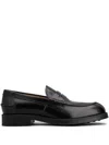 Tod's Loafers In Leather In Black