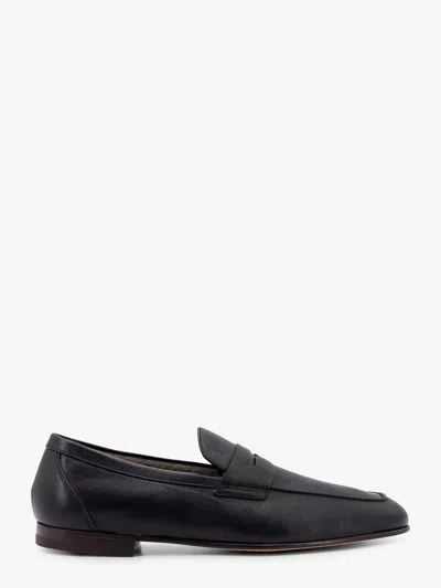 Tod's Deconstructed Leather Loafer In Black