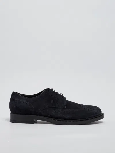 TOD'S DERBY BUCATURE FORMALE GOMMA 62C LACED SHOE