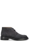 TOD'S DESERT ROUND TOE LACE-UP BOOTS