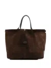Tod's Di Bag Folio Leather Tote Bag