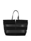 Tod's Double Handle Handbag In Black