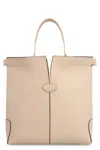 Tod's Tods Di Bag Folio Tote Bag In Skin