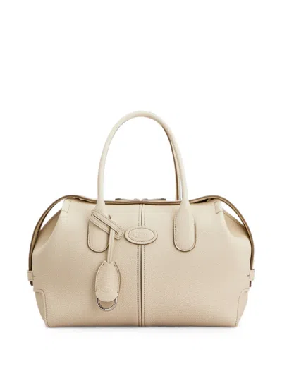 Tod's Di Bag Leather Tote Bag In Pattern