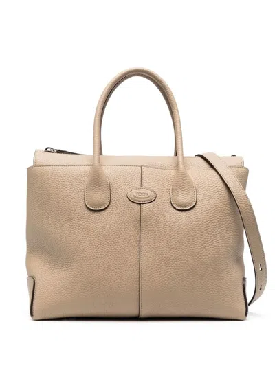 Tod's Di Bag Medium Leather Bag In 中性色