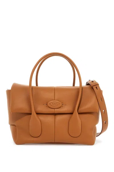 Tod's Di Bag Reverse Handbag In Cuoio (brown)