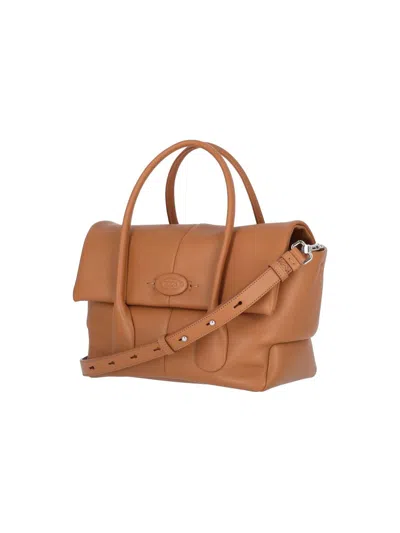 Tod's Small Handbag Di Bag Reverse In S001