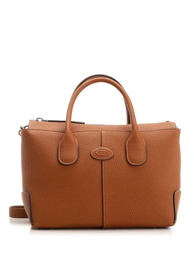 Tod's Di Bag Tote Bag In Brown