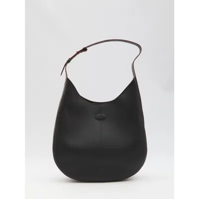 Tod's Tods Di Bg Hobo Bag In Black