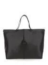 Tod's Medium Leather Handbag With Dual Handles In Brown