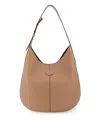 Tod's Di Hobo Bag In Beige