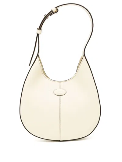 Tod's Di Hobo Bag In Yellow