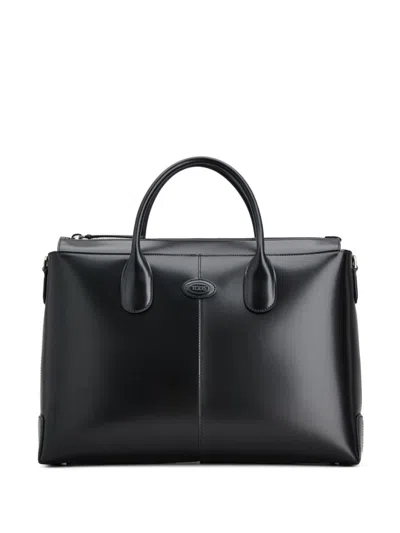 Tod's Di Laptop Bag In Black
