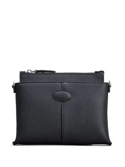 Tod's Di Leather Mini Bag In Black