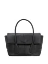Tod's Tods Di Bag Reverse Handbag In Black