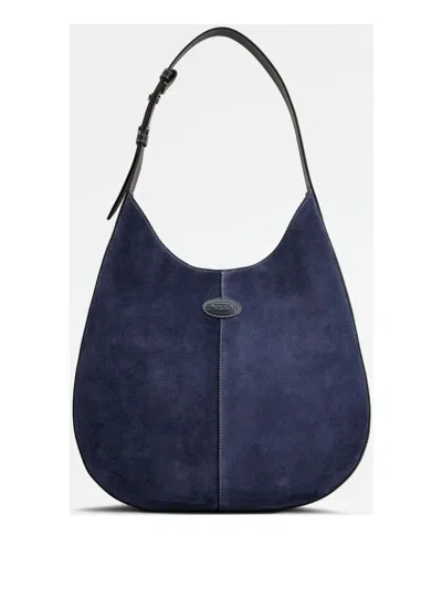 Tod's Di Shoulder Bag In Blue